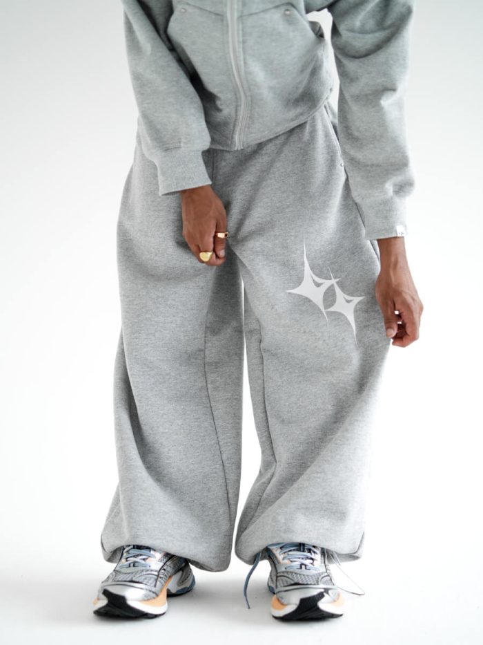 Calça CTZ Moletom Cinza