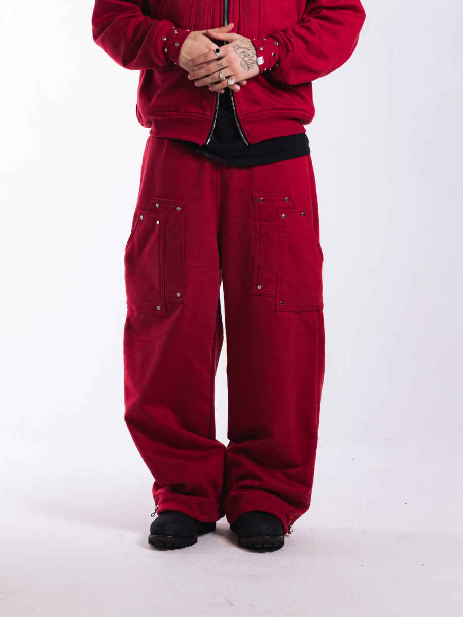Calça Glam Era Bordo Unissex
