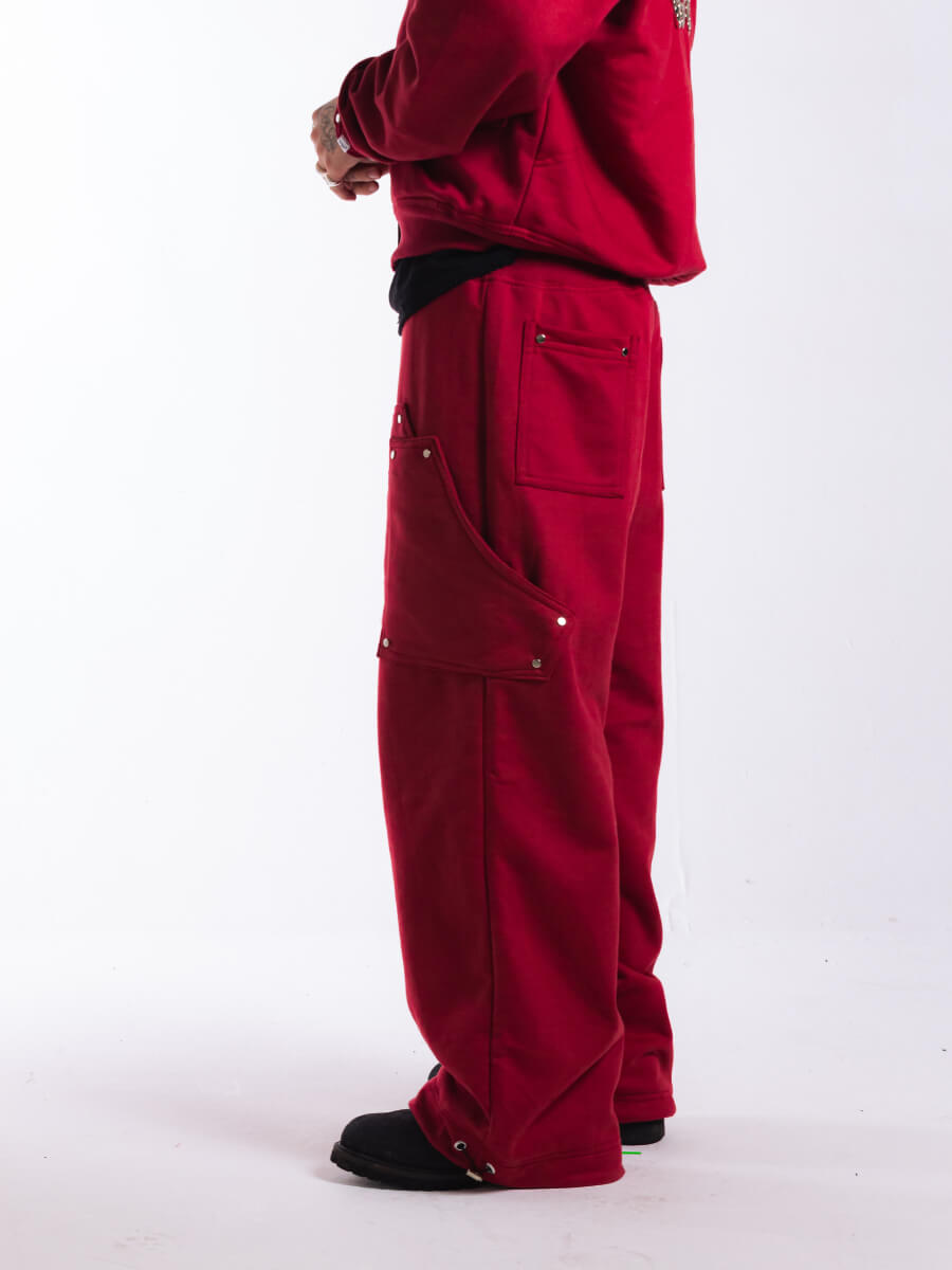Calça Glam Era Bordo Unissex