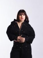 Casaco Bluson Glam Era Preto