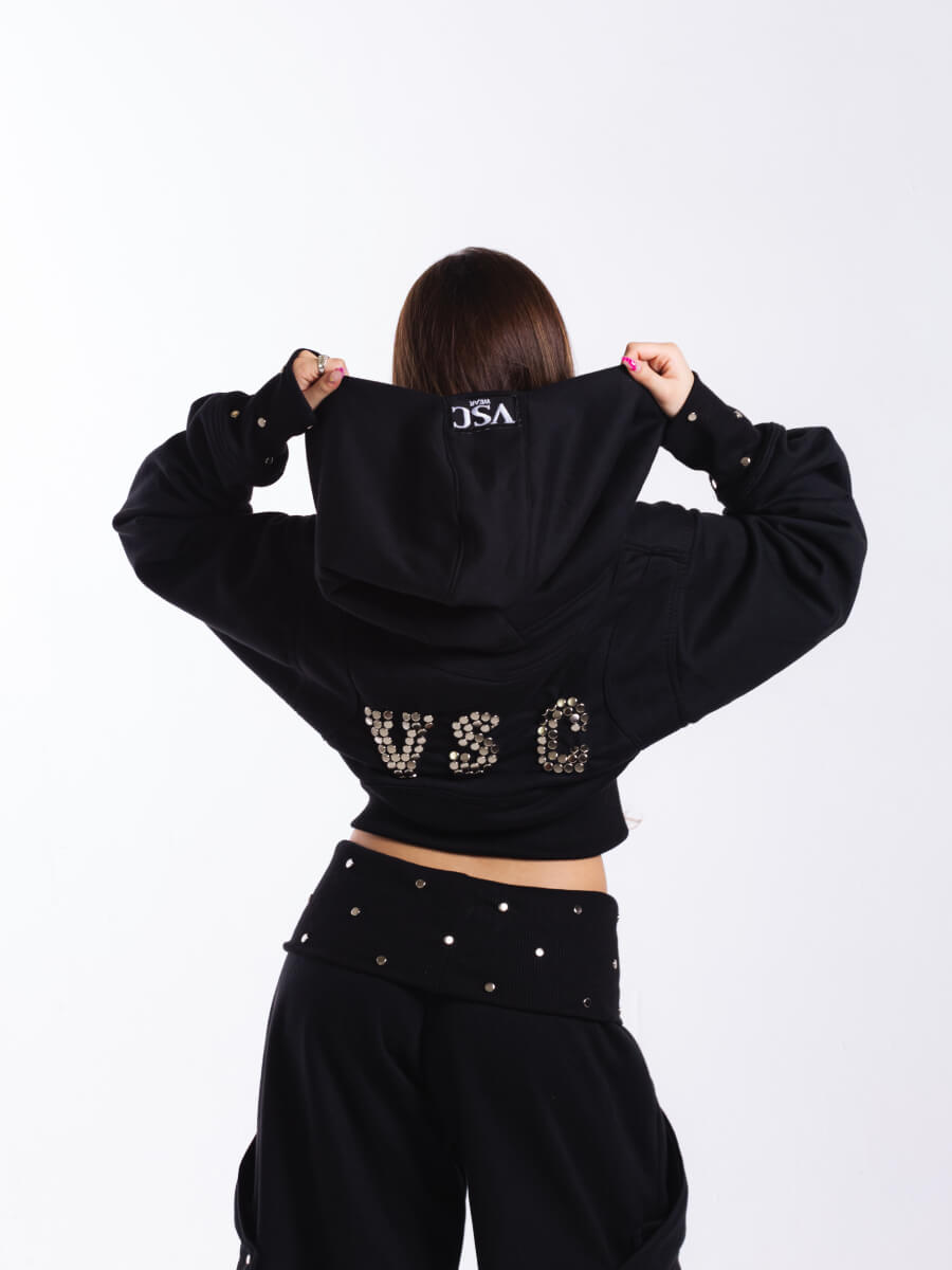 Casaco Bluson Glam Era Preto