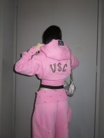Casaco Blouson Glam Era Rosa Claro - Imagem 4