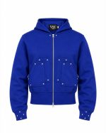 Casaco Glam Era Azul Royal
