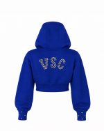 Casaco Blouson Glam Era Azul Royal - Imagem 2