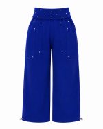 Calça Moletom Glam Era Azul Royal