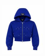 Casaco Blouson Glam Era Azul Royal