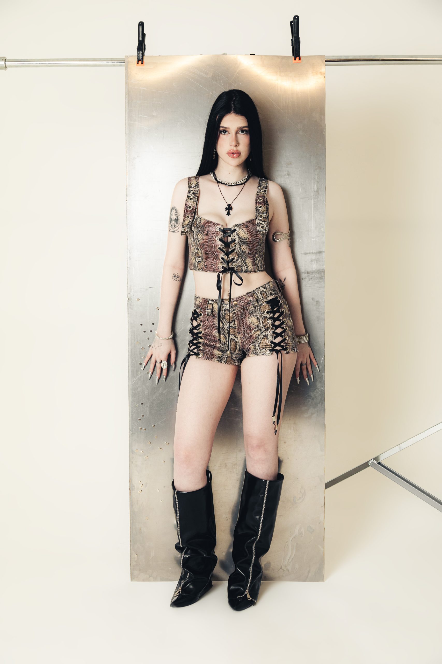 Doll Corset Cropped Venom VSC x Lua Ricco